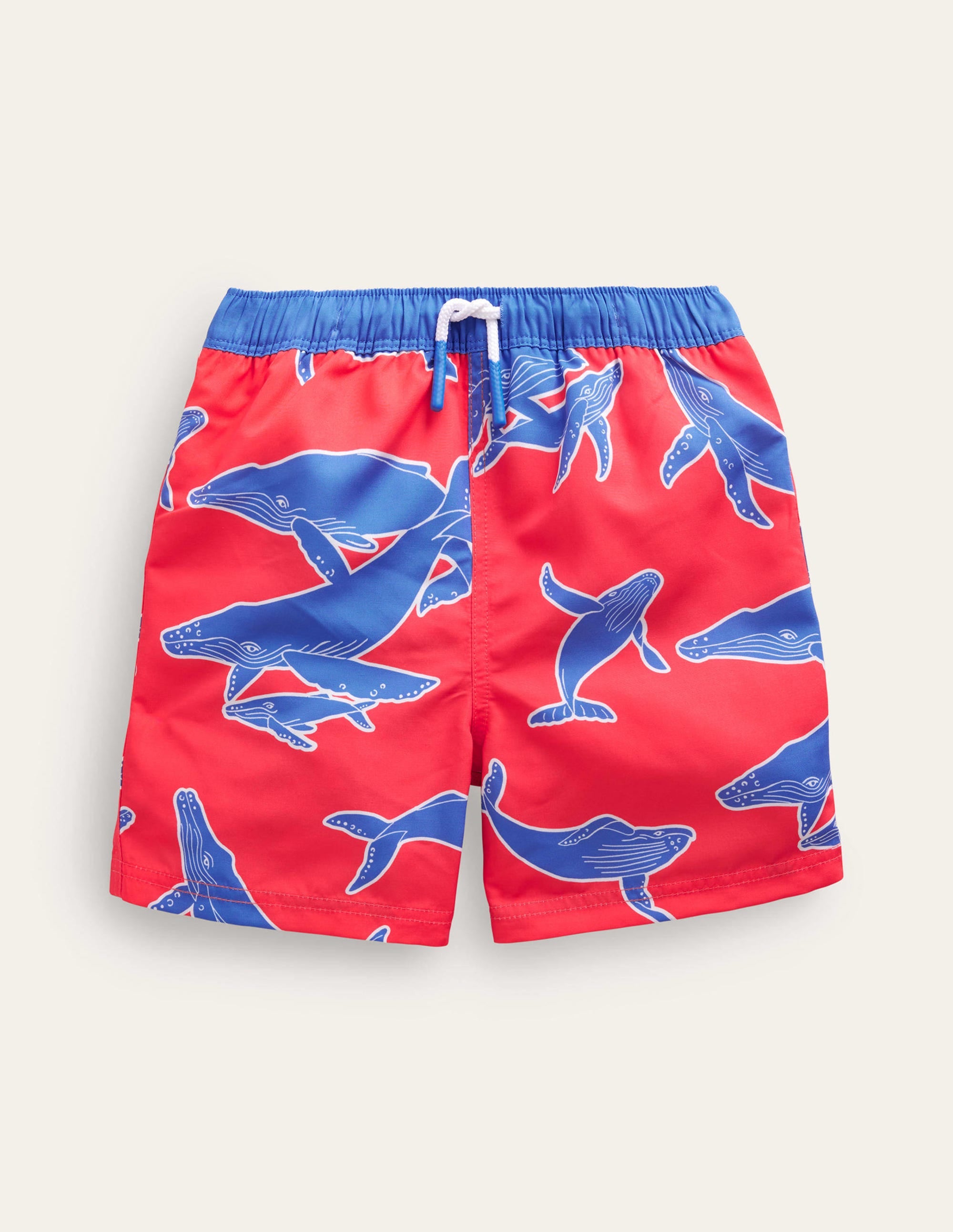 Swim Shorts-Sunkissed Coral Whale - Image 1