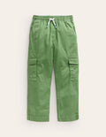Pull-On Cargo Trouser-Safari Green