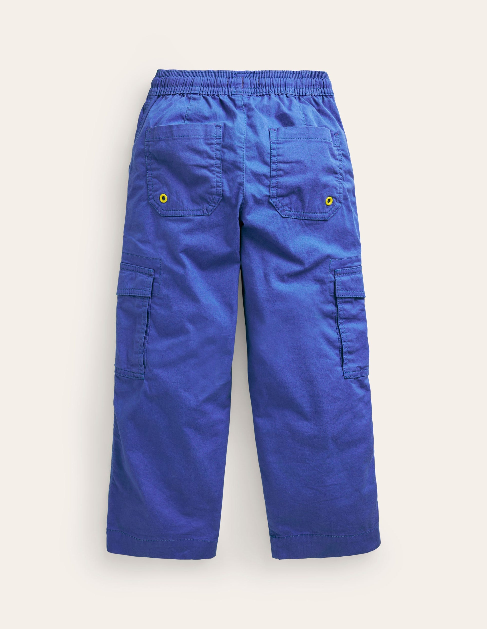 Pull-On Cargo Trouser-Blue Heron-2