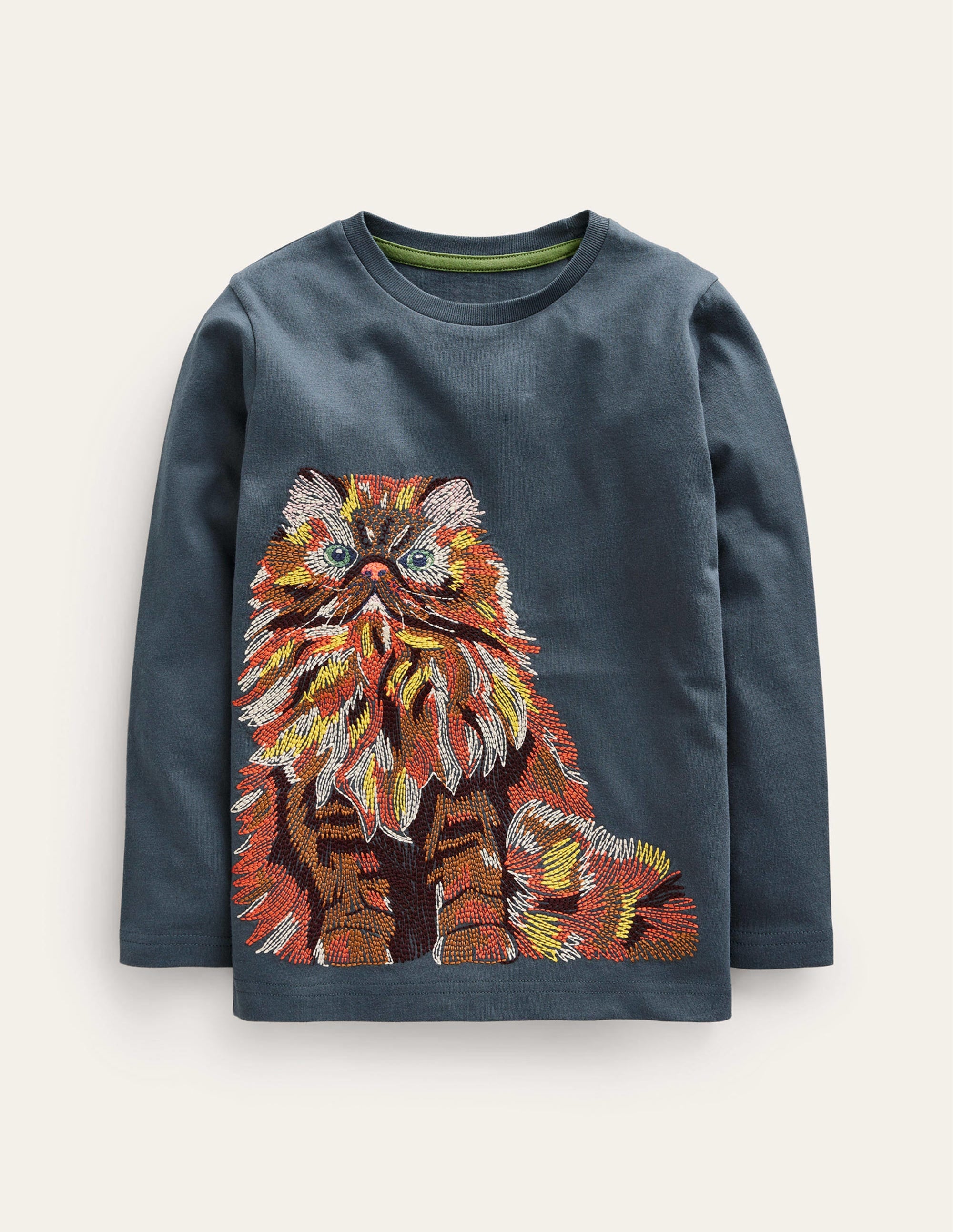 Superstitch T-shirt-Robot Blue Cat - Image 1