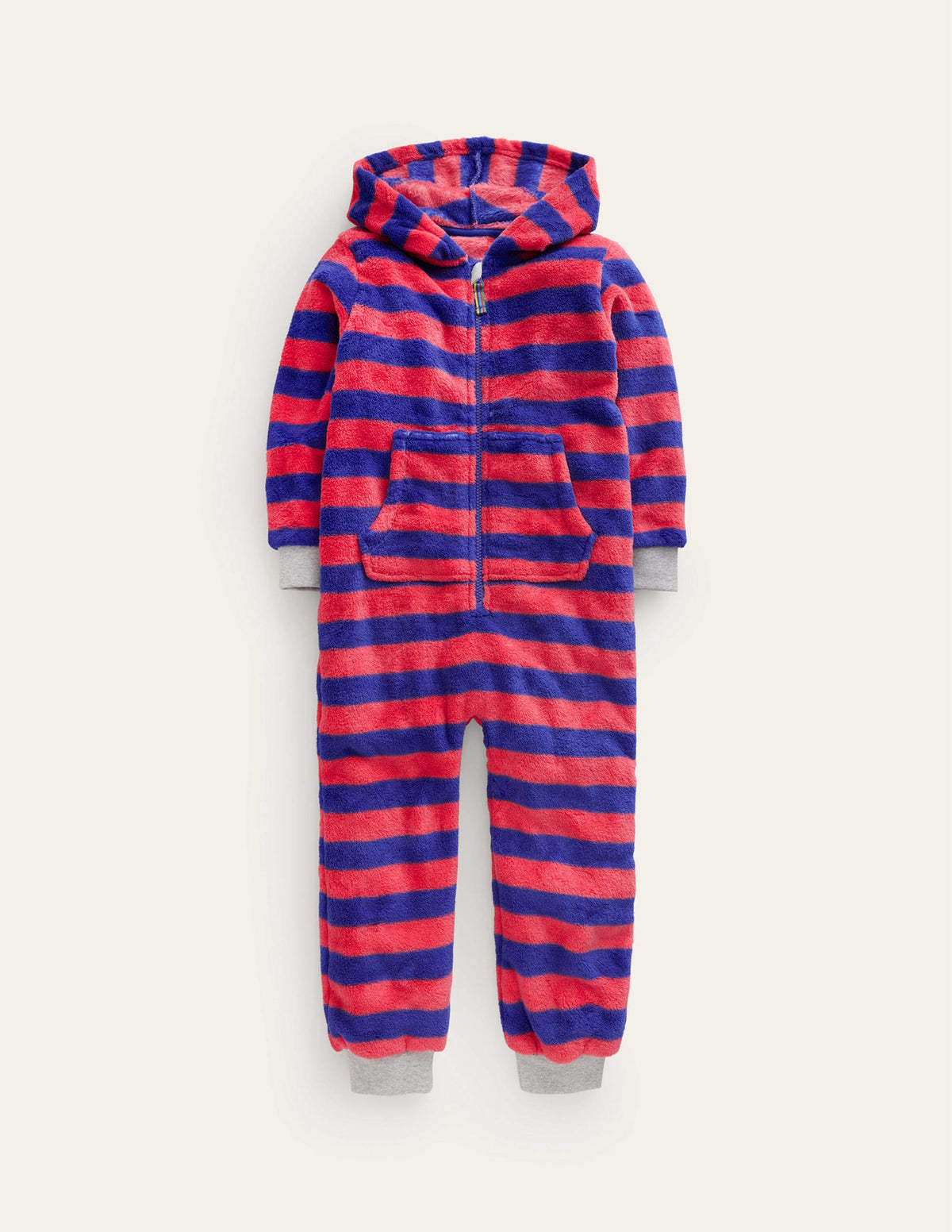 Cosy Fleece All-In-One-Jam/Sapphire Blue - Image 1