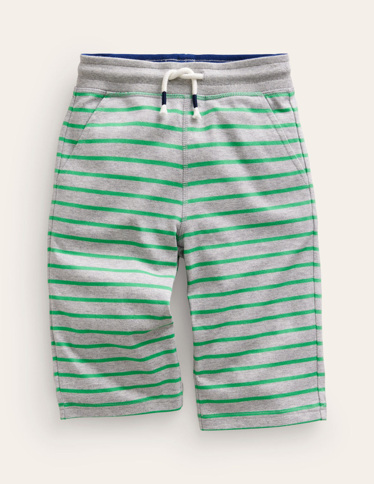 Jersey Baggies-Pea green/Grey Marl - Image 1