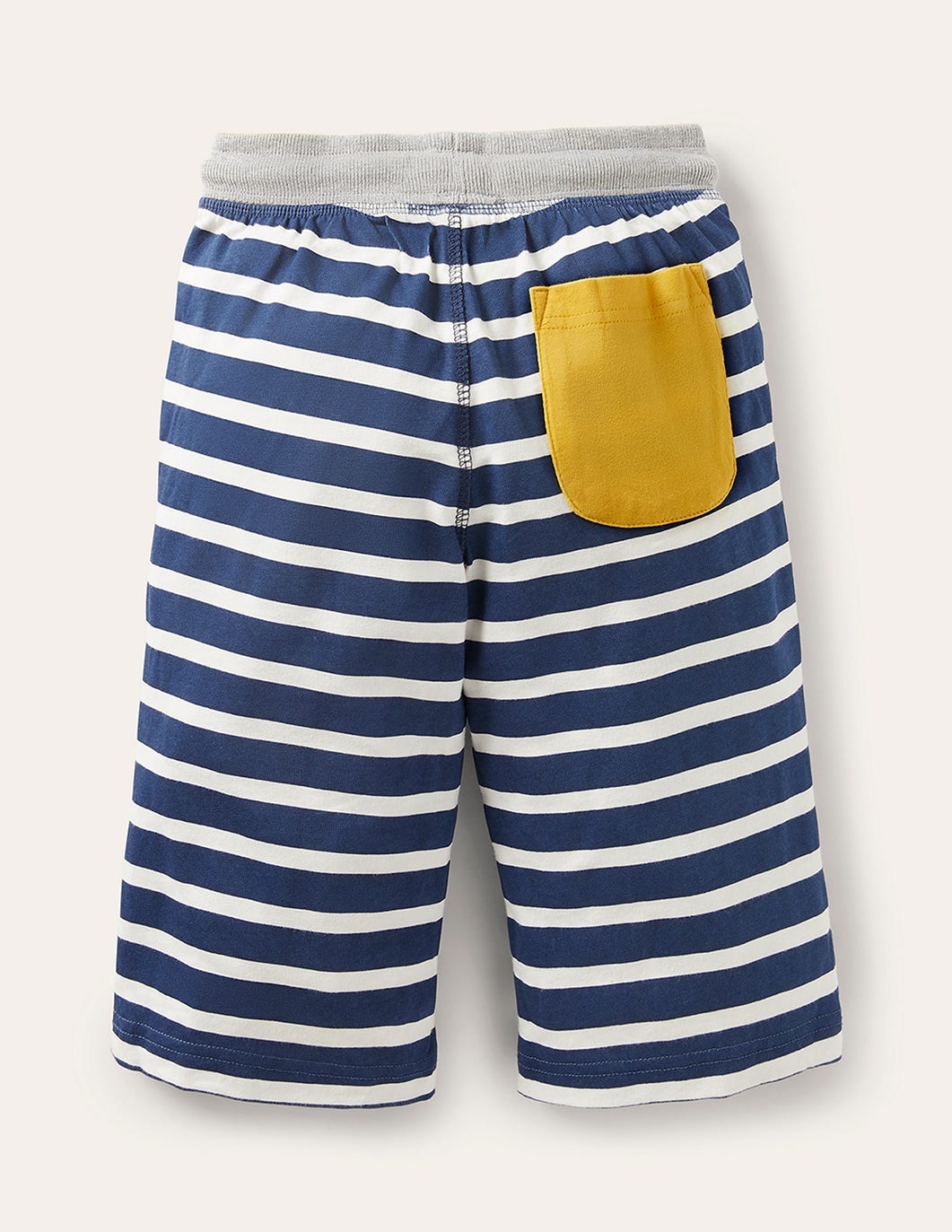 Jersey Baggies-College Navy and Ivory-2