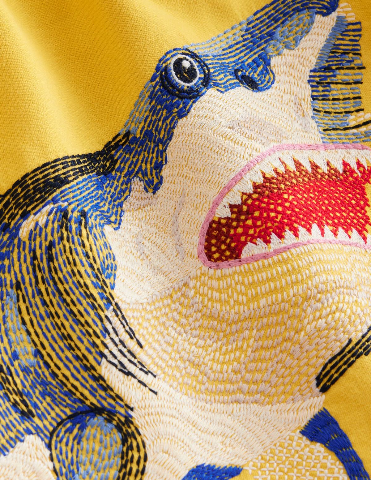 Superstitch Animal T-shirt-Gooseberry Yellow Shark-3