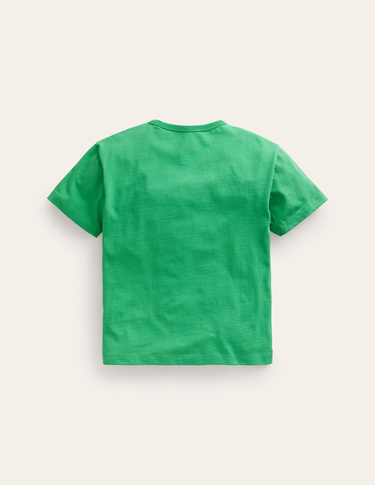 Relaxed Printed T-Shirt-Pea Green Veggies-2