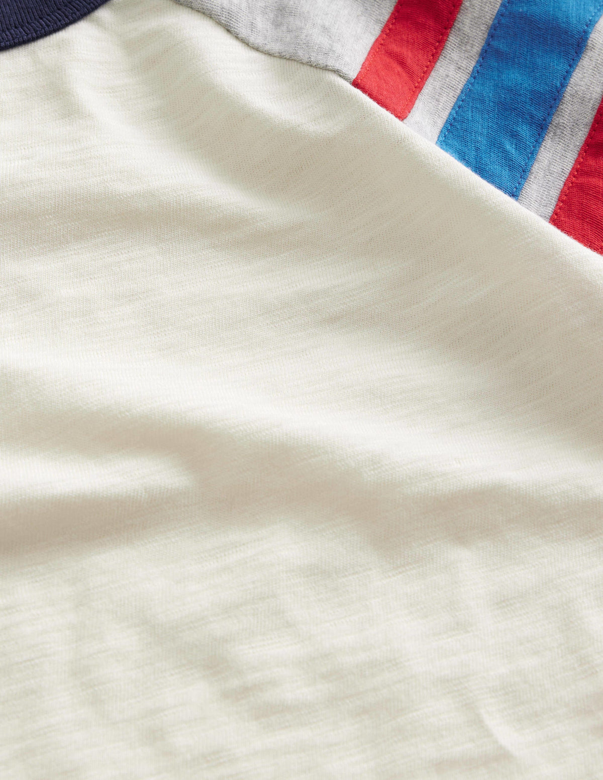 Long Sleeve Raglan T-shirt-Ivory/Grey Marl-3