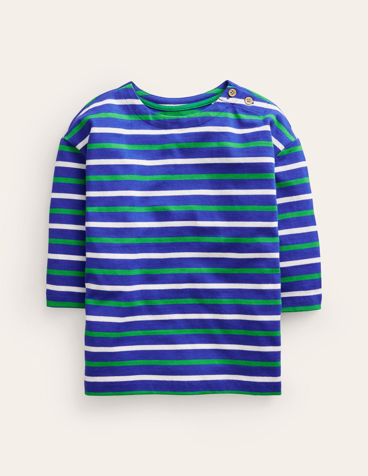 Mariner T-shirt-Sapphire Blue /Runner Bean-1