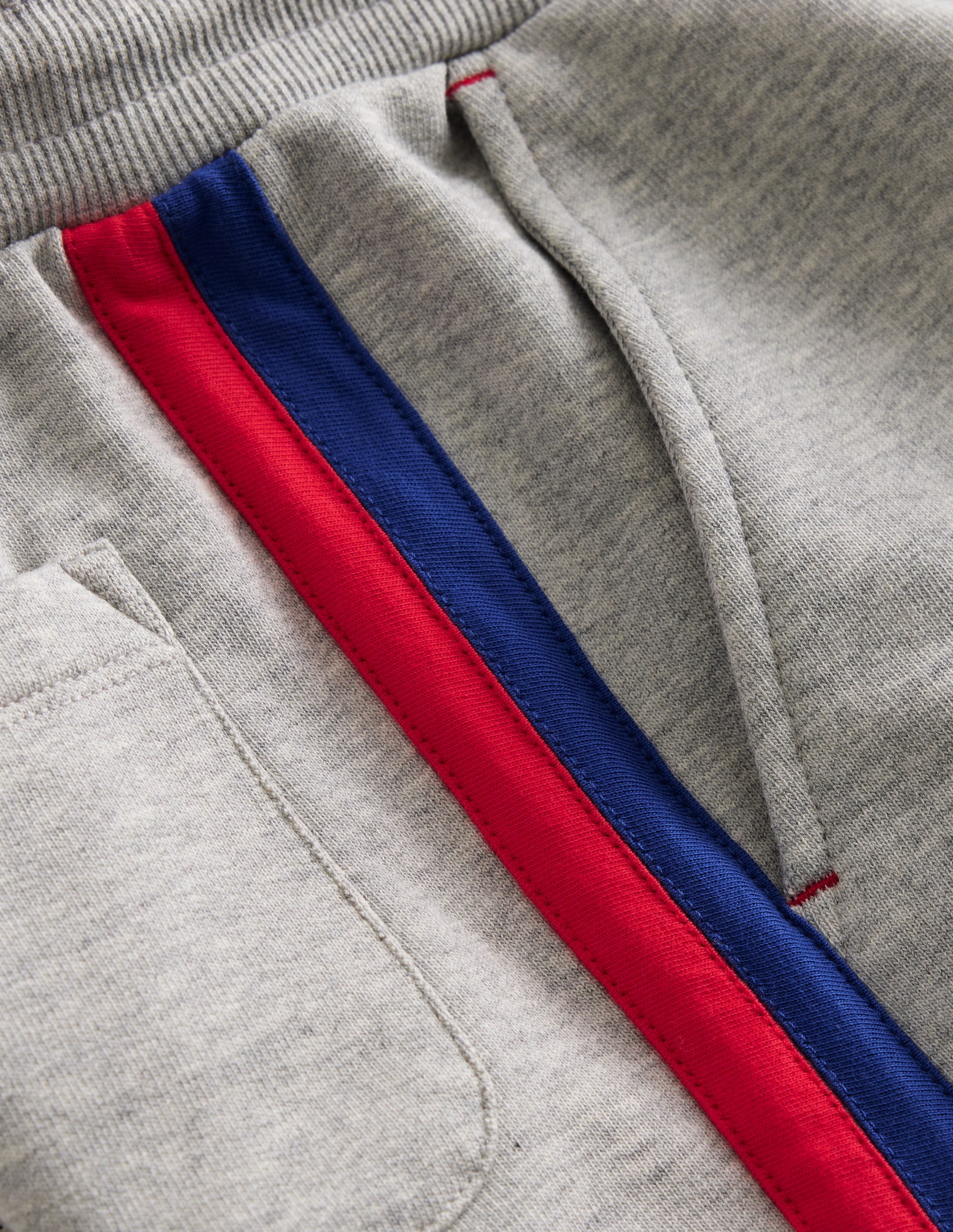Side Stripe Jogger-Grey Marl - Image 3