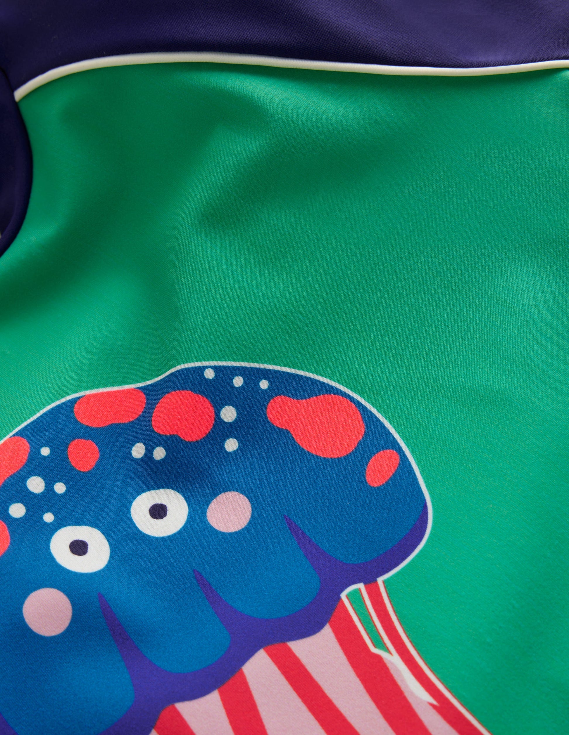 Logo Rash Guard-Ming Green Jelly Fish-3