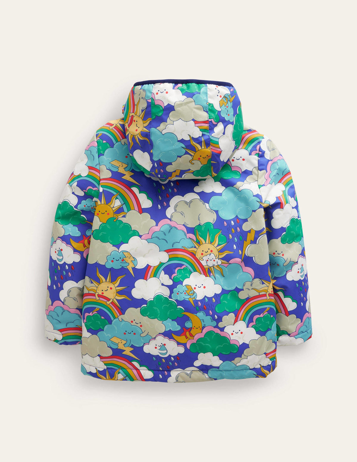 Jersey Lined Anorak-Blue Heron Mega Weather - Image 2