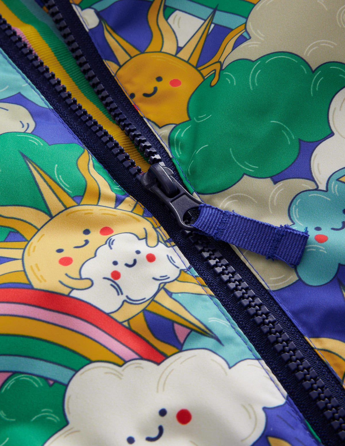 Jersey Lined Anorak-Blue Heron Mega Weather - Image 3