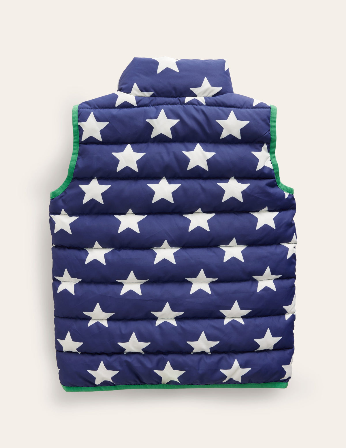 Padded Vest-College Navy Star - Image 2