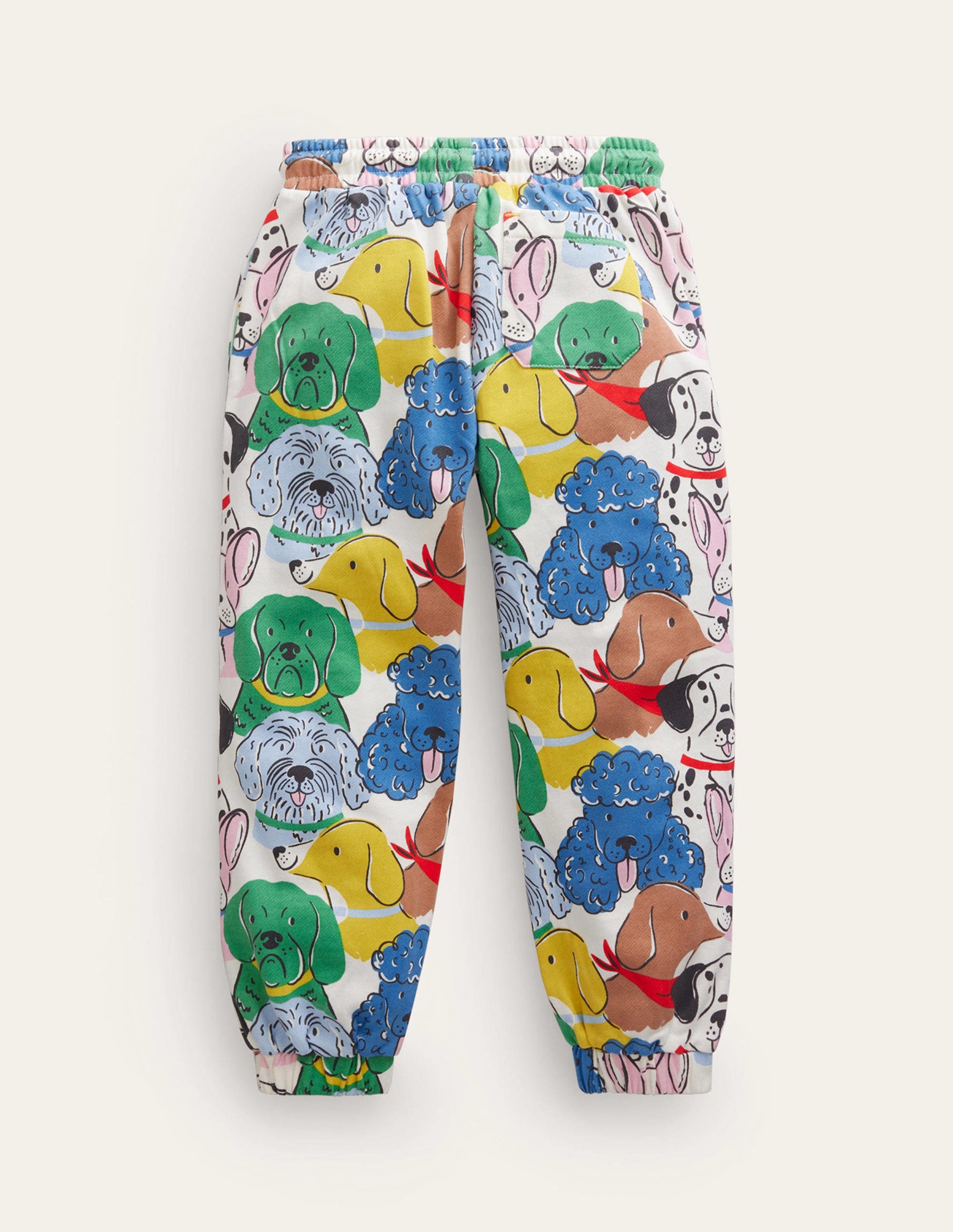 Printed Cosy Sweatpants-Multi Dogs-2
