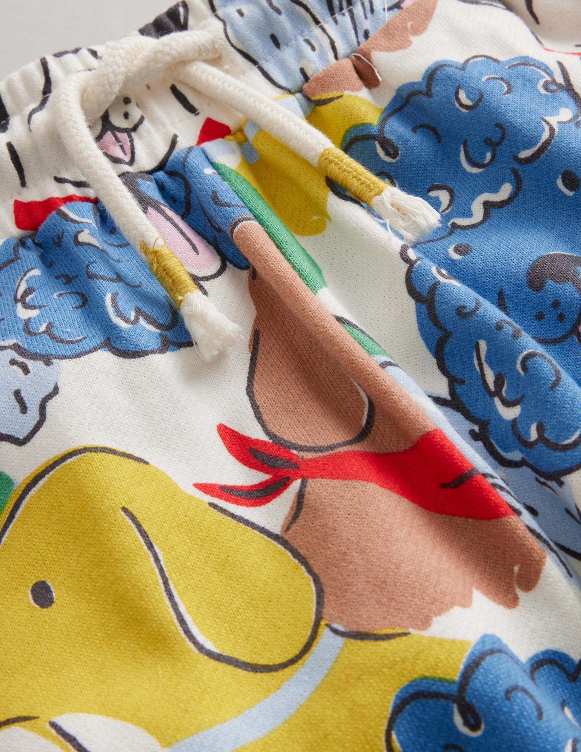 Printed Cosy Sweatpants-Multi Dogs-3