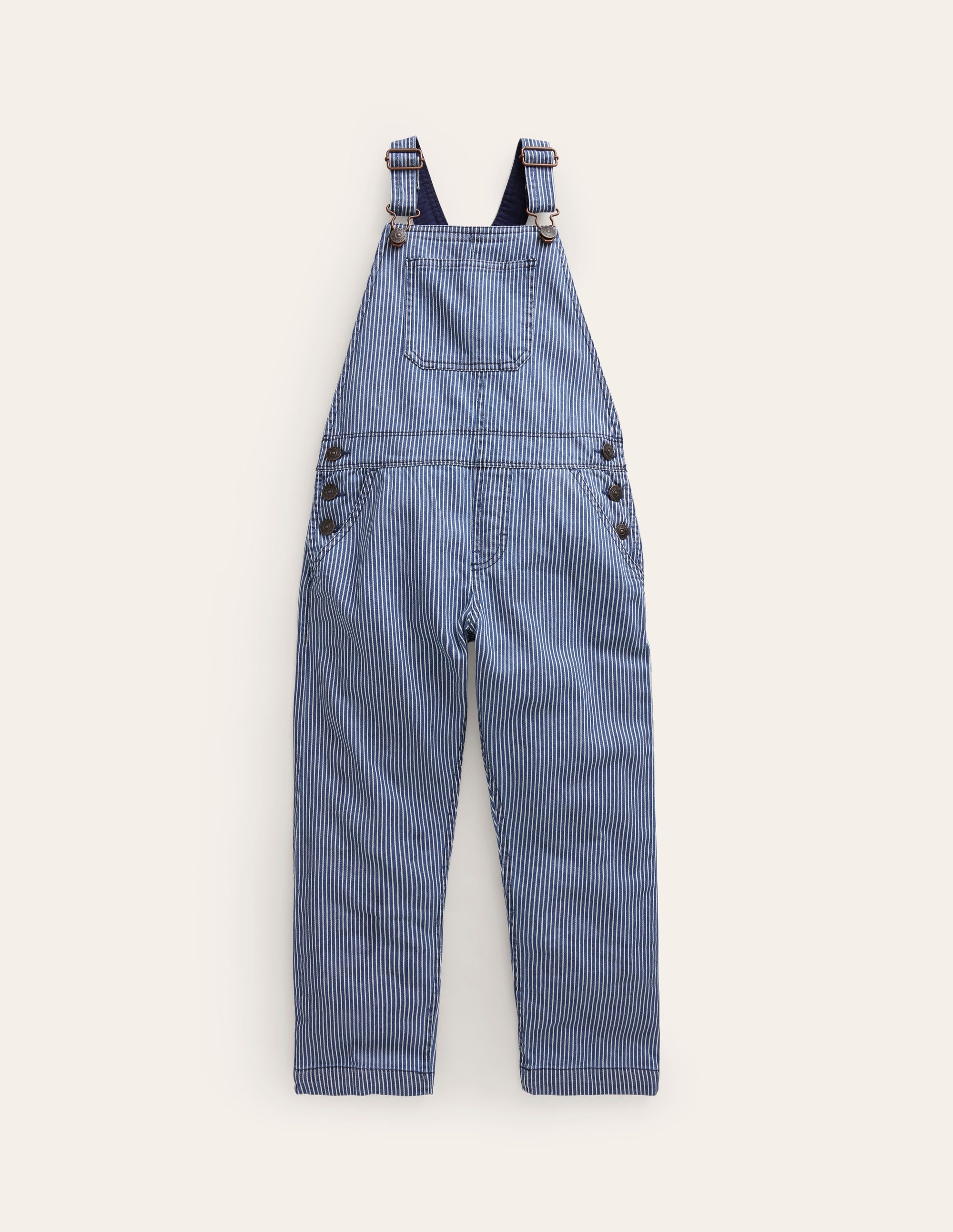 Ticking Stripe Dungaree-Classic Ticking Stripe - Image 1