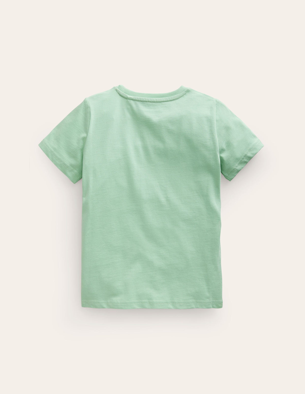 Riso Printed T-shirt-Pistachio Green Dinos-2