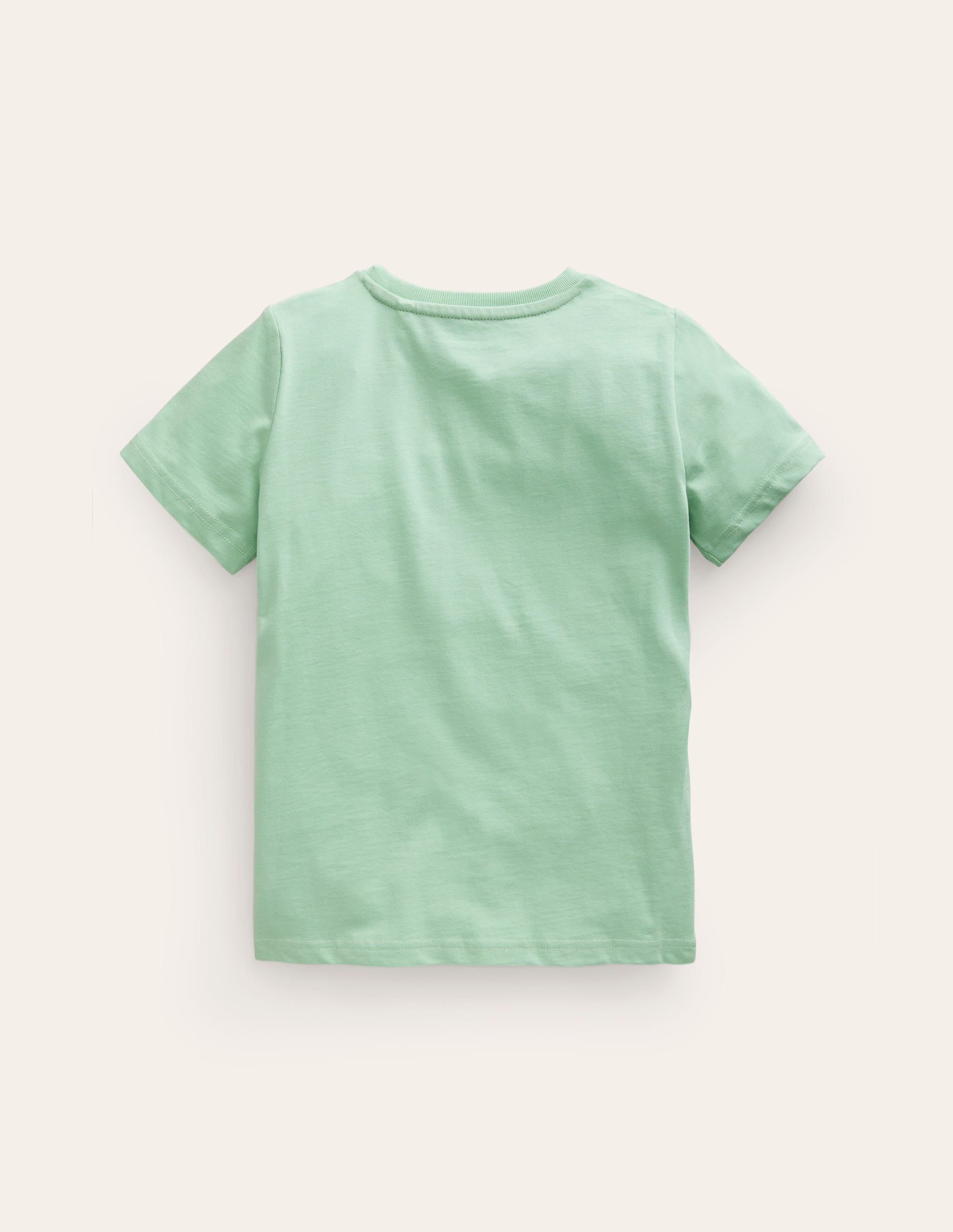 Riso Printed T-shirt-Pistachio Green Dinos - Image 2