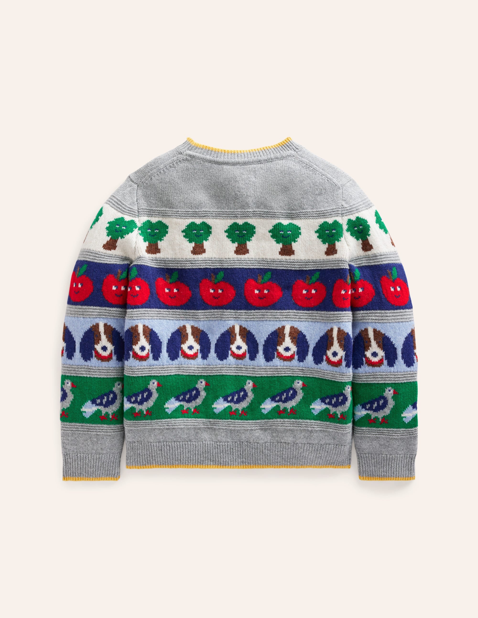 Fair Isle Sweater-Multi Animals - Image 3