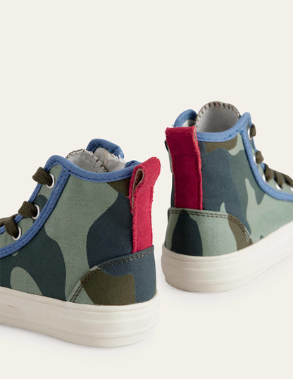 Canvas High Tops-Camo-3