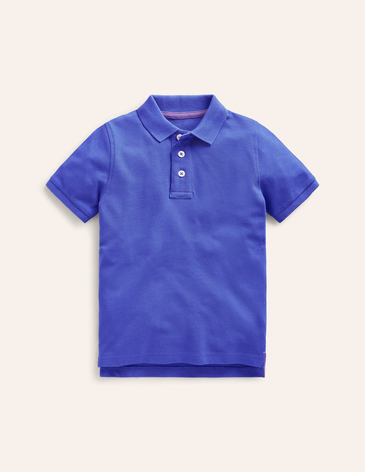 Piqué Polo Shirt-Blue Heron - Image 1