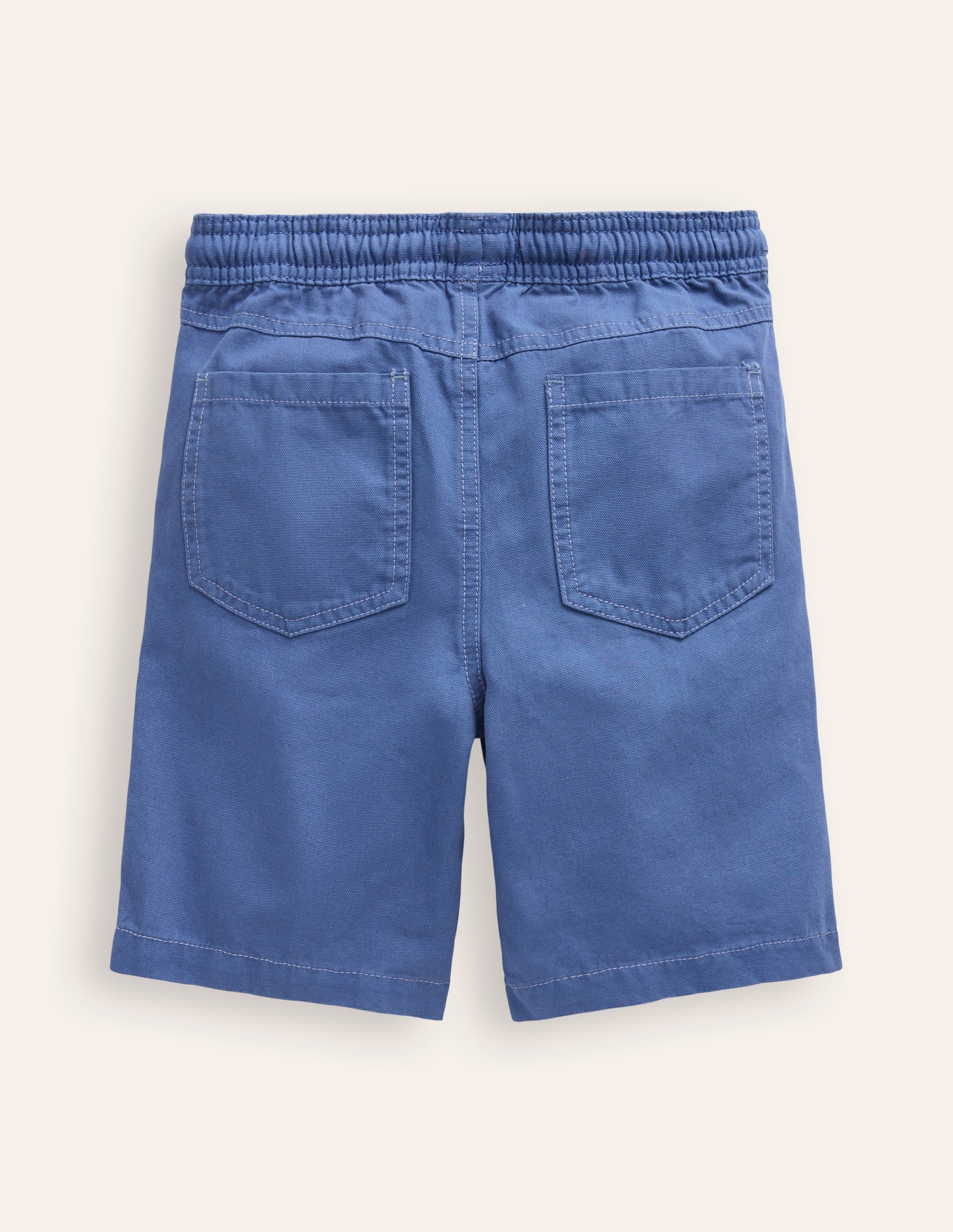 Pull-on Drawstring Shorts-Bluejay - Image 2