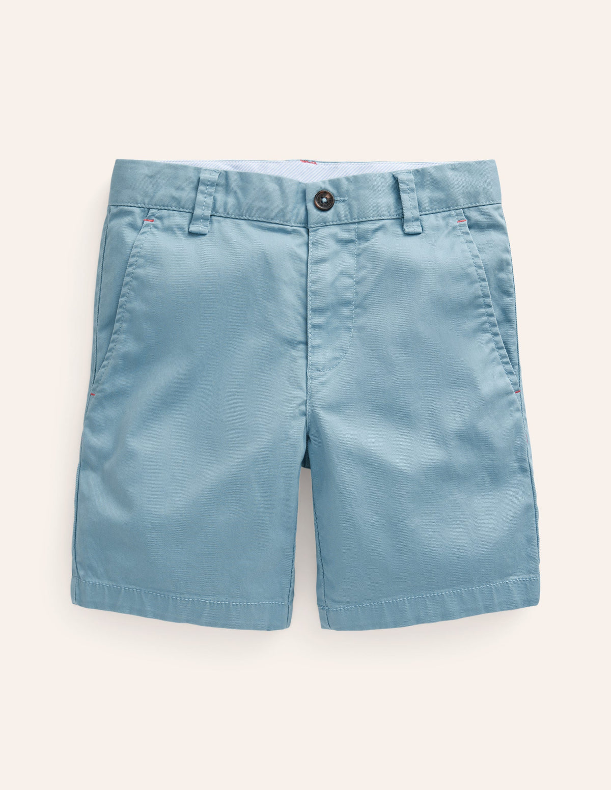 Classic Chino Shorts-Duck Egg Blue-1