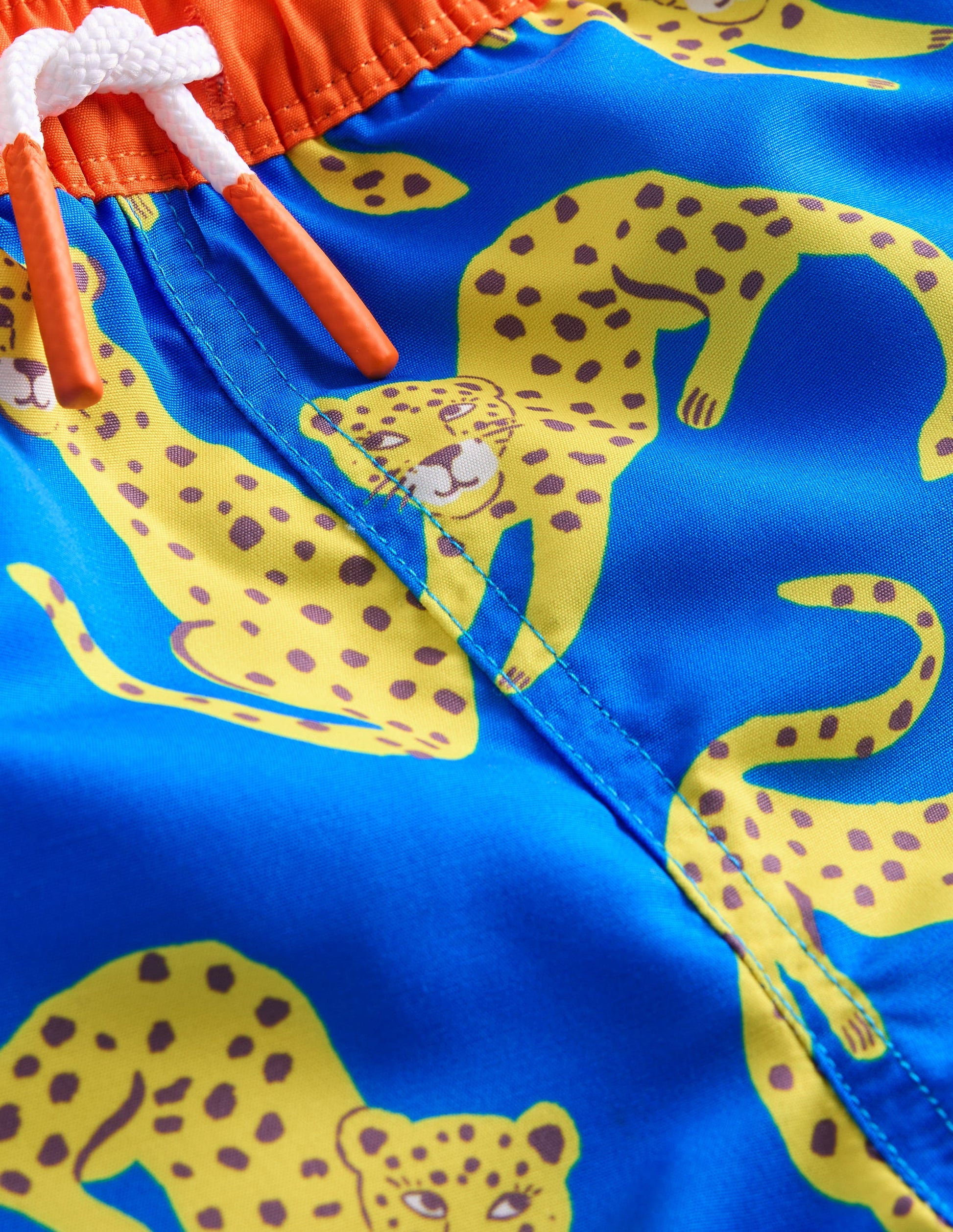 Swim Shorts-Greek Blue Leopard-3