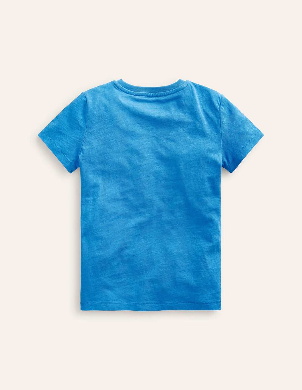 Washed Slub T-shirt-Cabana Blue-2