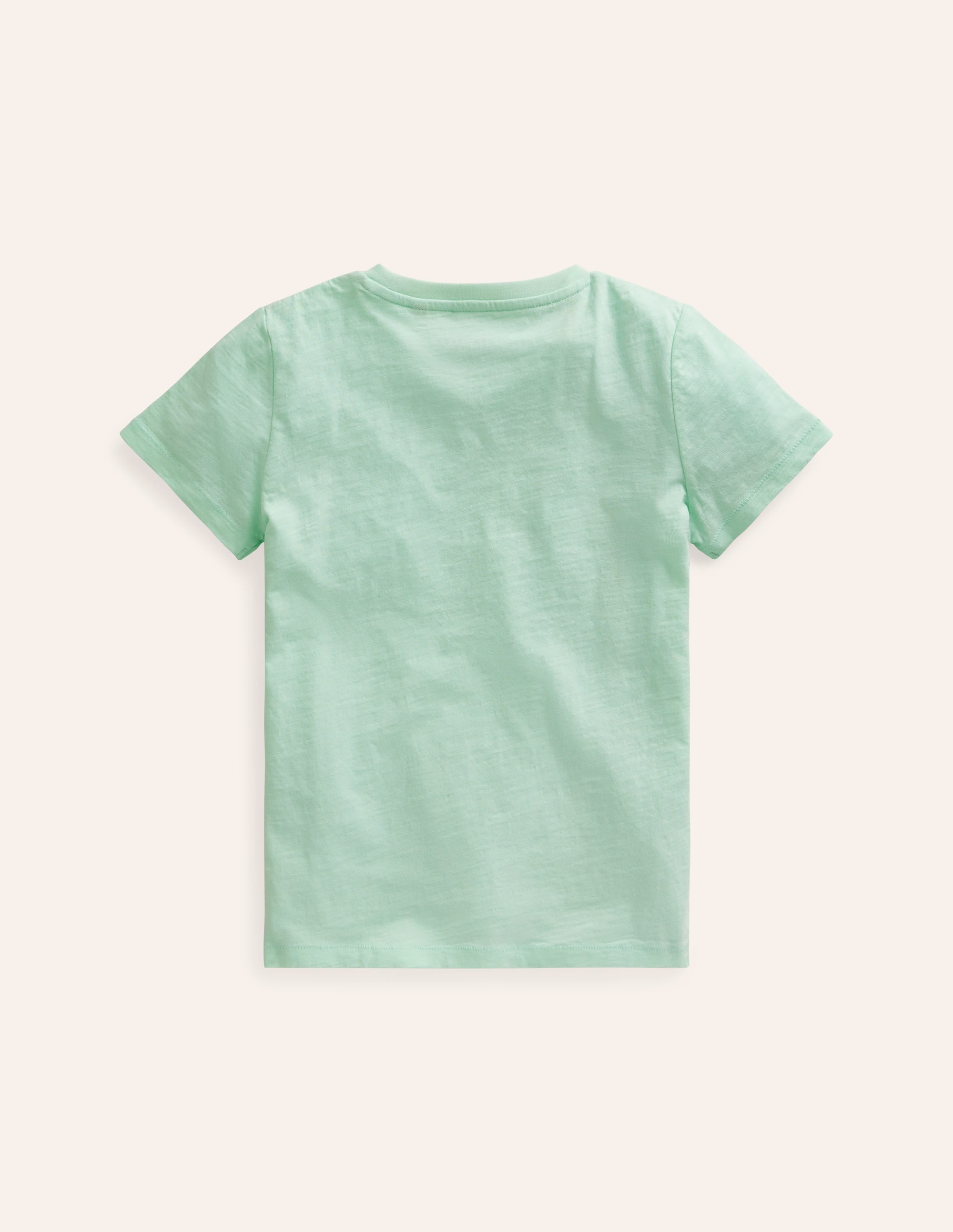 Washed Slub T-shirt-Aloha Green - Image 2