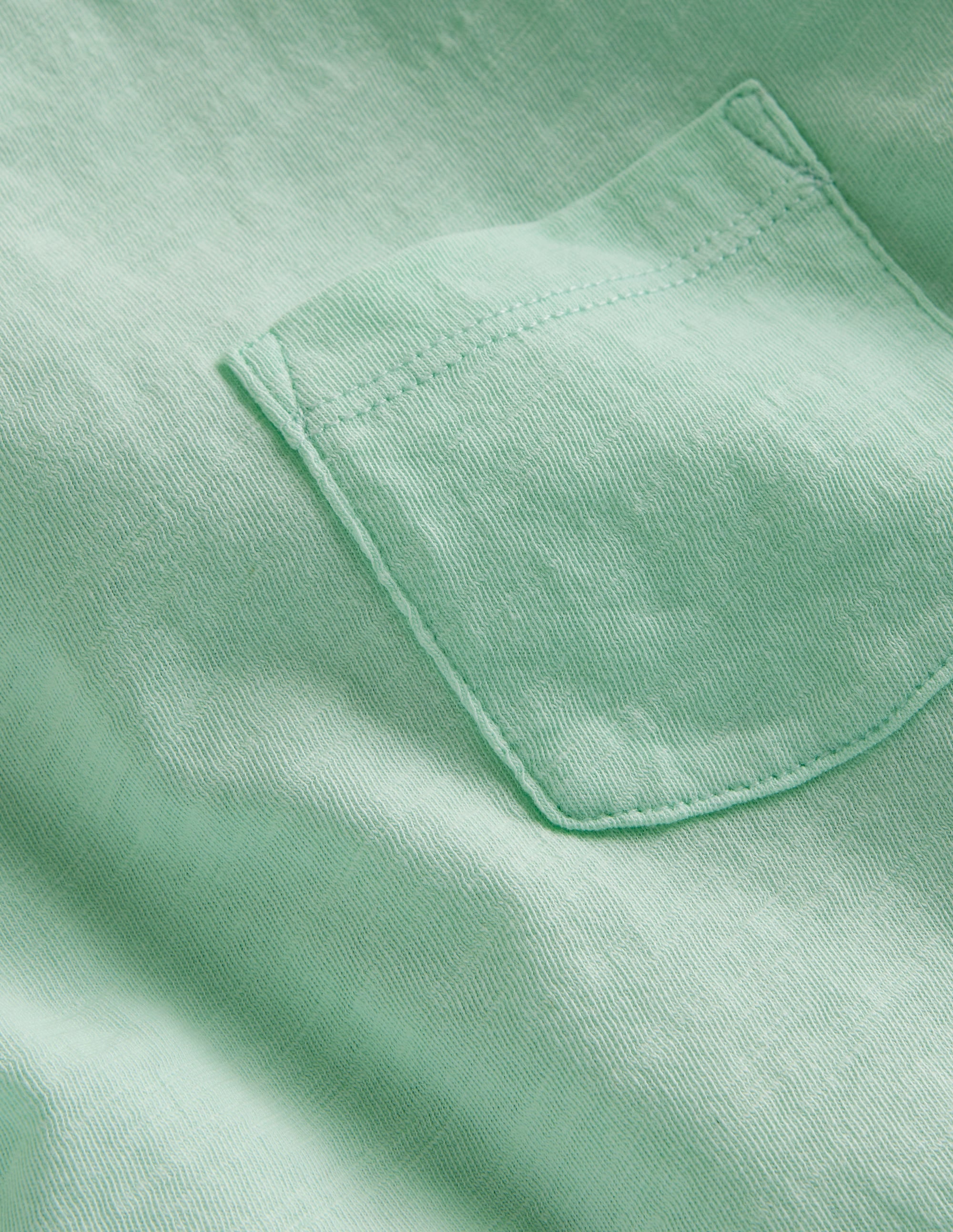 Washed Slub T-shirt-Aloha Green - Image 3