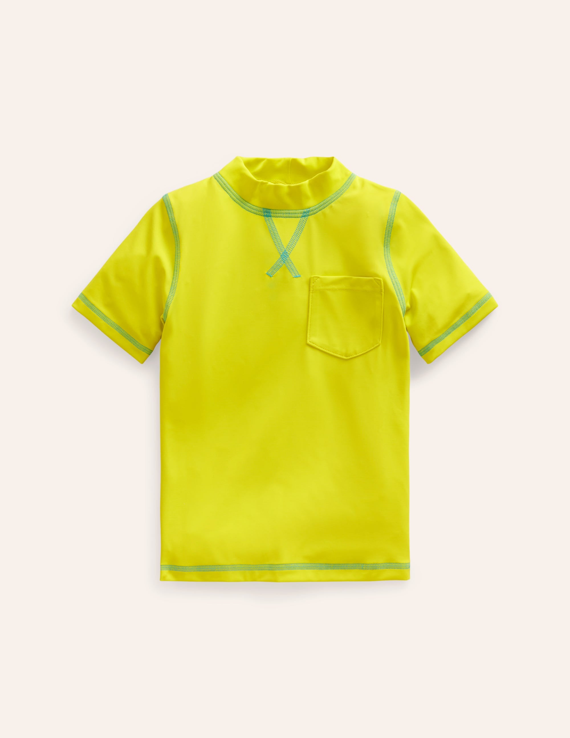 Short Sleeve Rash Guard-Citrus - Image 1