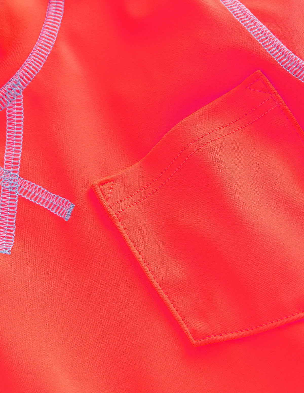 Short Sleeve Rash Guard-Paradise Orange - Image 3