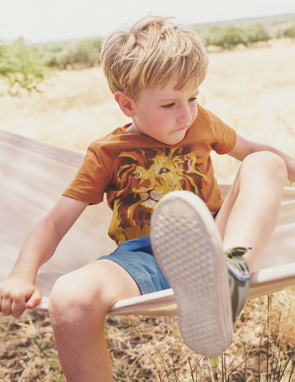 Superstitch Animal T-shirt-Roasted Chestnut Lion-4