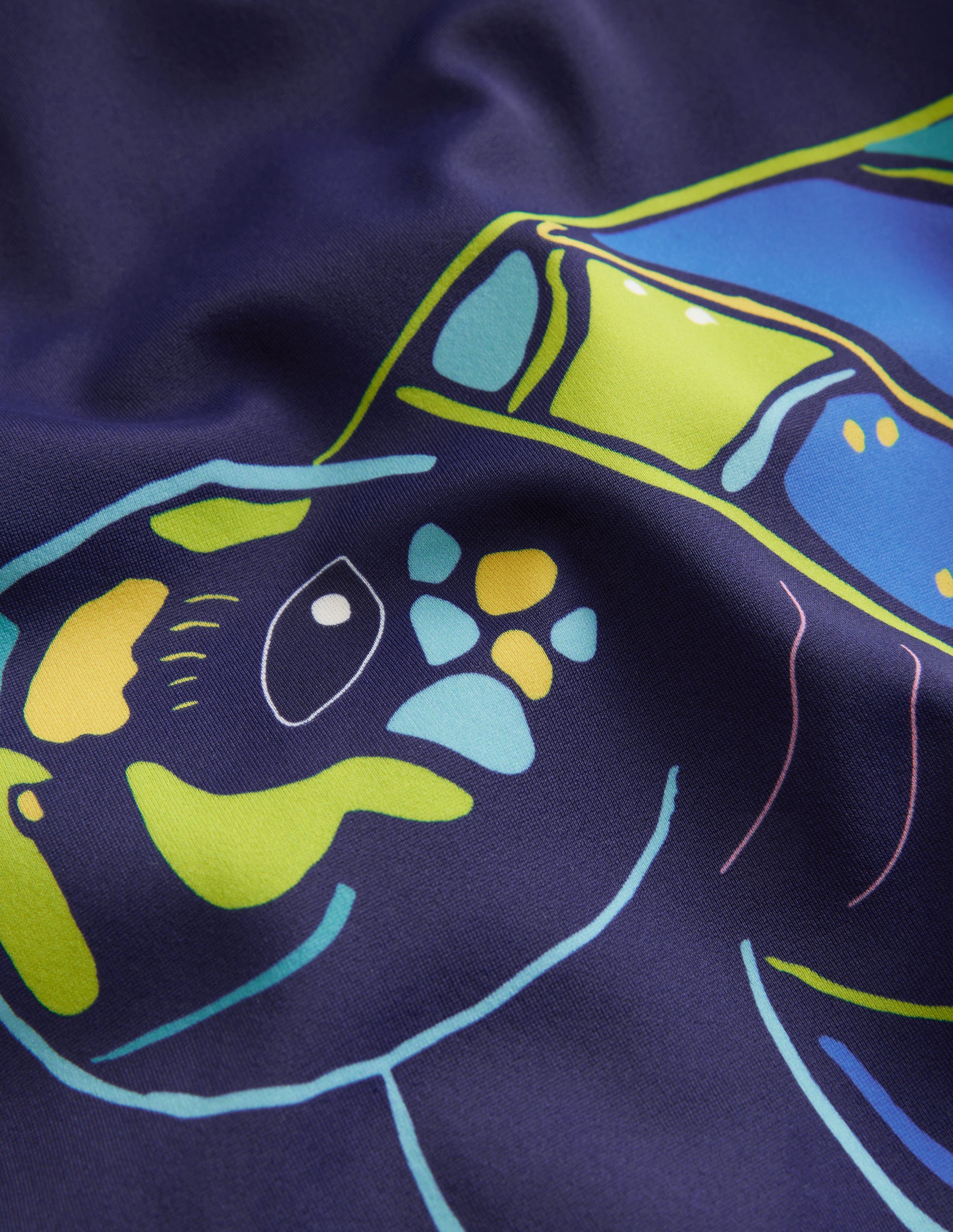 Logo Rash Guard-Turtle Blue - Image 3