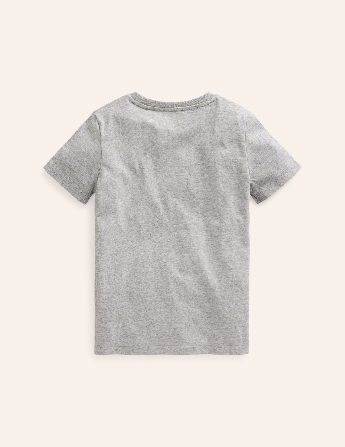 Printed Tents T-shirt-Grey Marl Tents