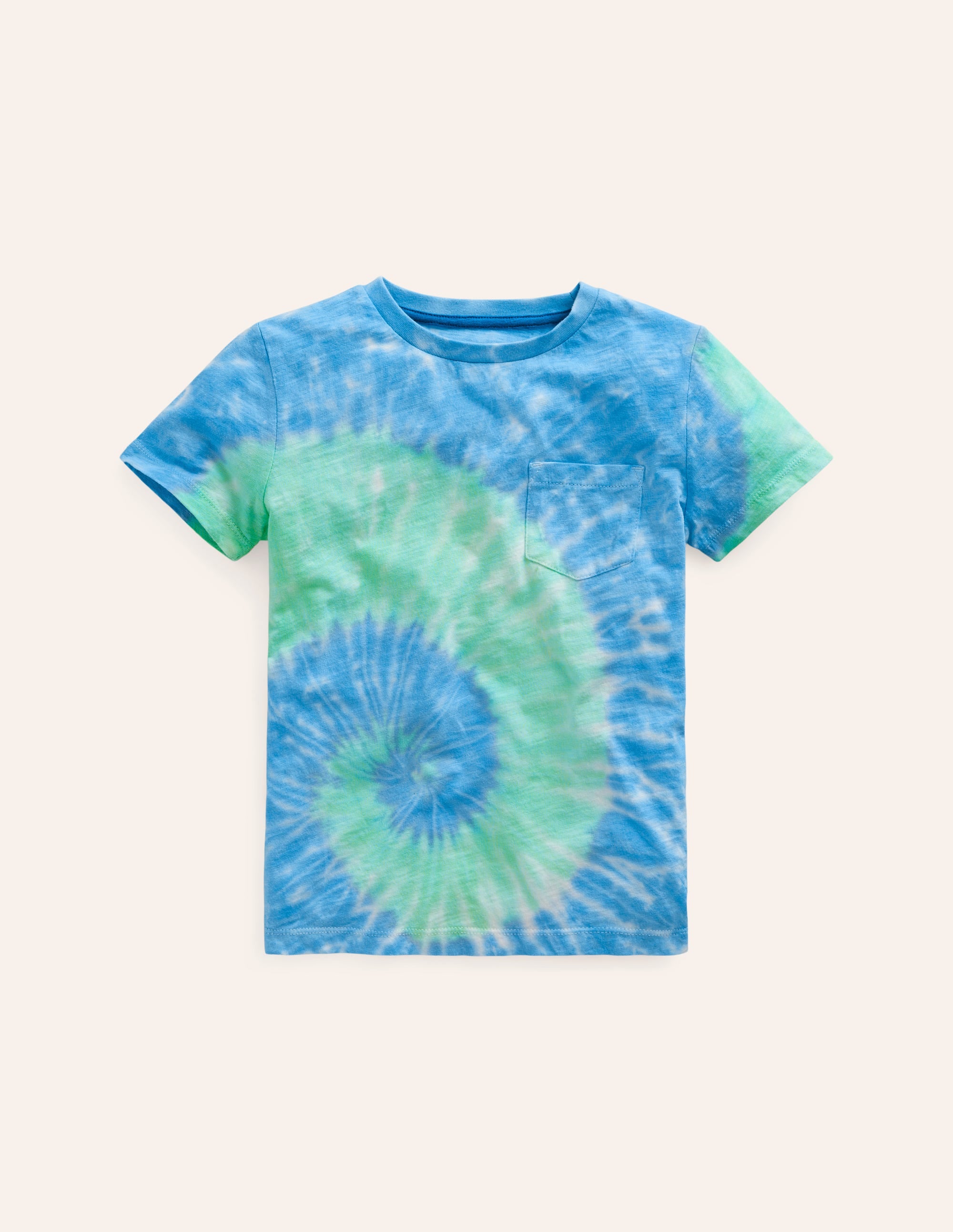 Tie Dye T-shirt-Blue Tie Dye - Image 1