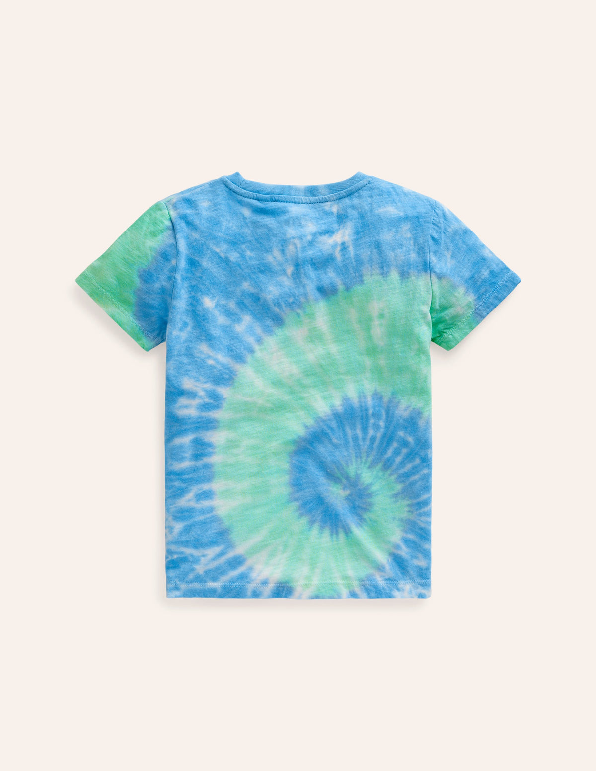 Tie Dye T-shirt-Blue Tie Dye - Image 2