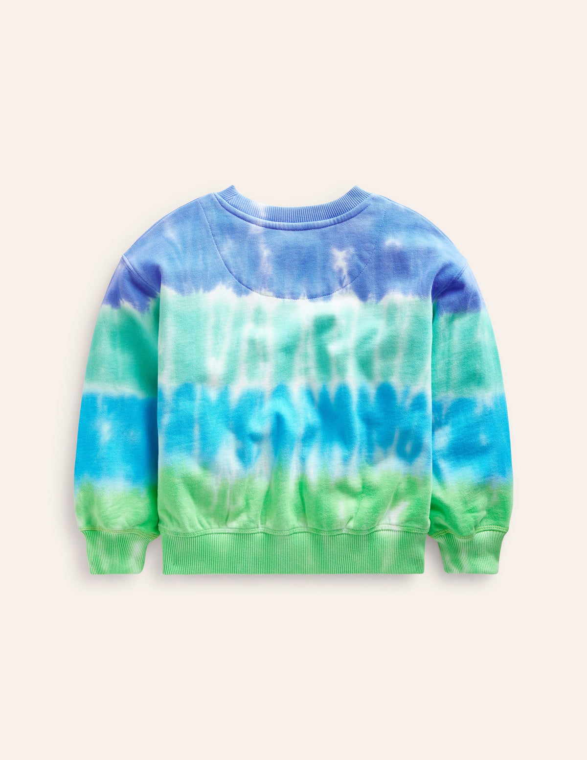 Tie Dye Sweatshirt-Blue Tie Dye - Image 2