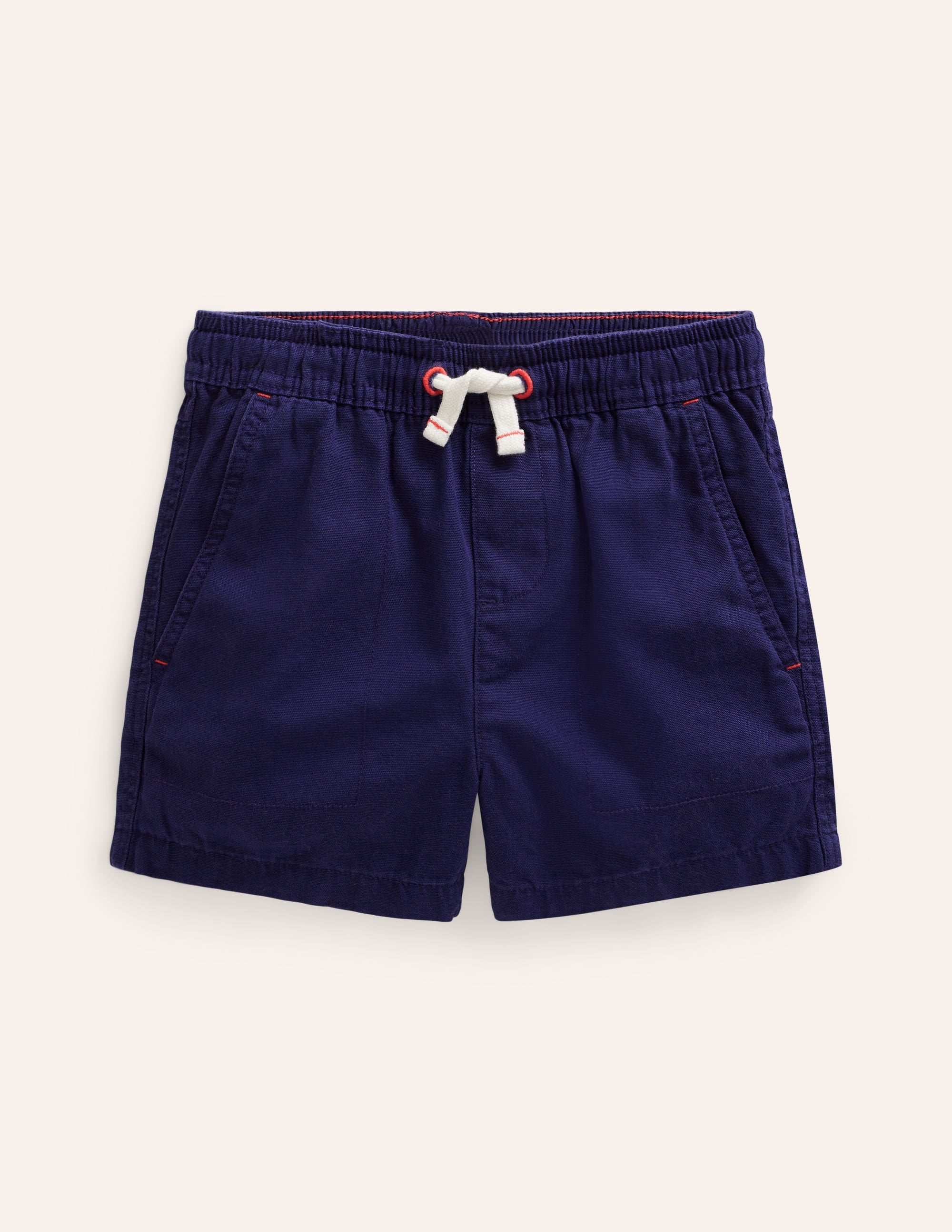 Pull-on Dock Shorts-College Navy - Image 1
