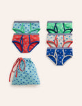 Underwear 5 Pack-Multi Star
