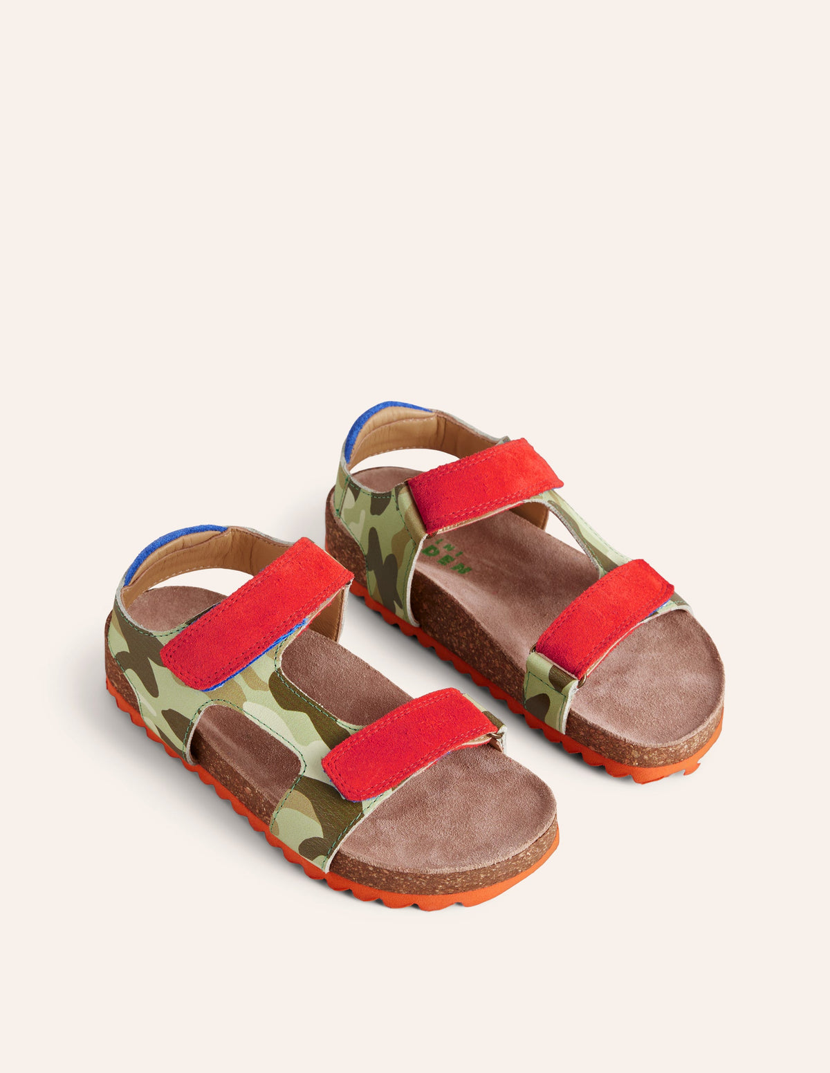Leather Sandal-Camo Print - Image 2