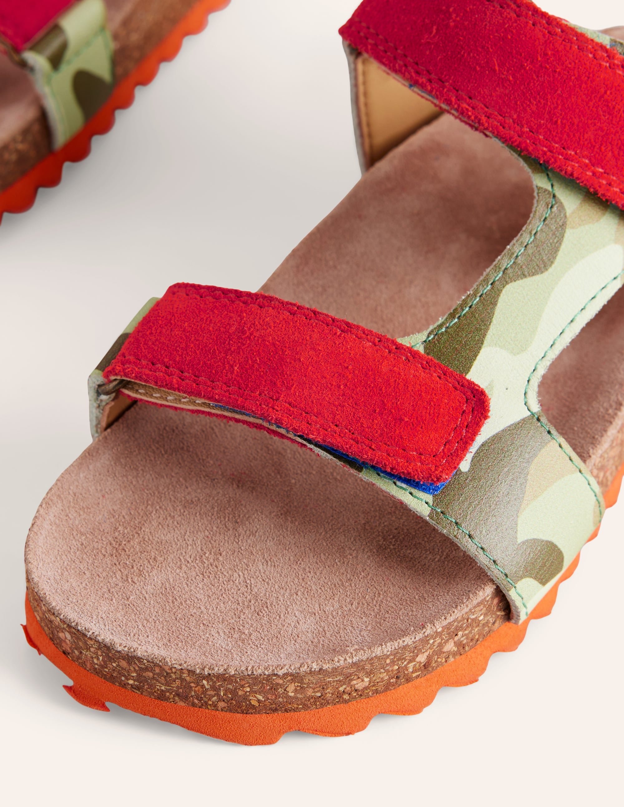 Leather Sandal-Camo Print - Image 3