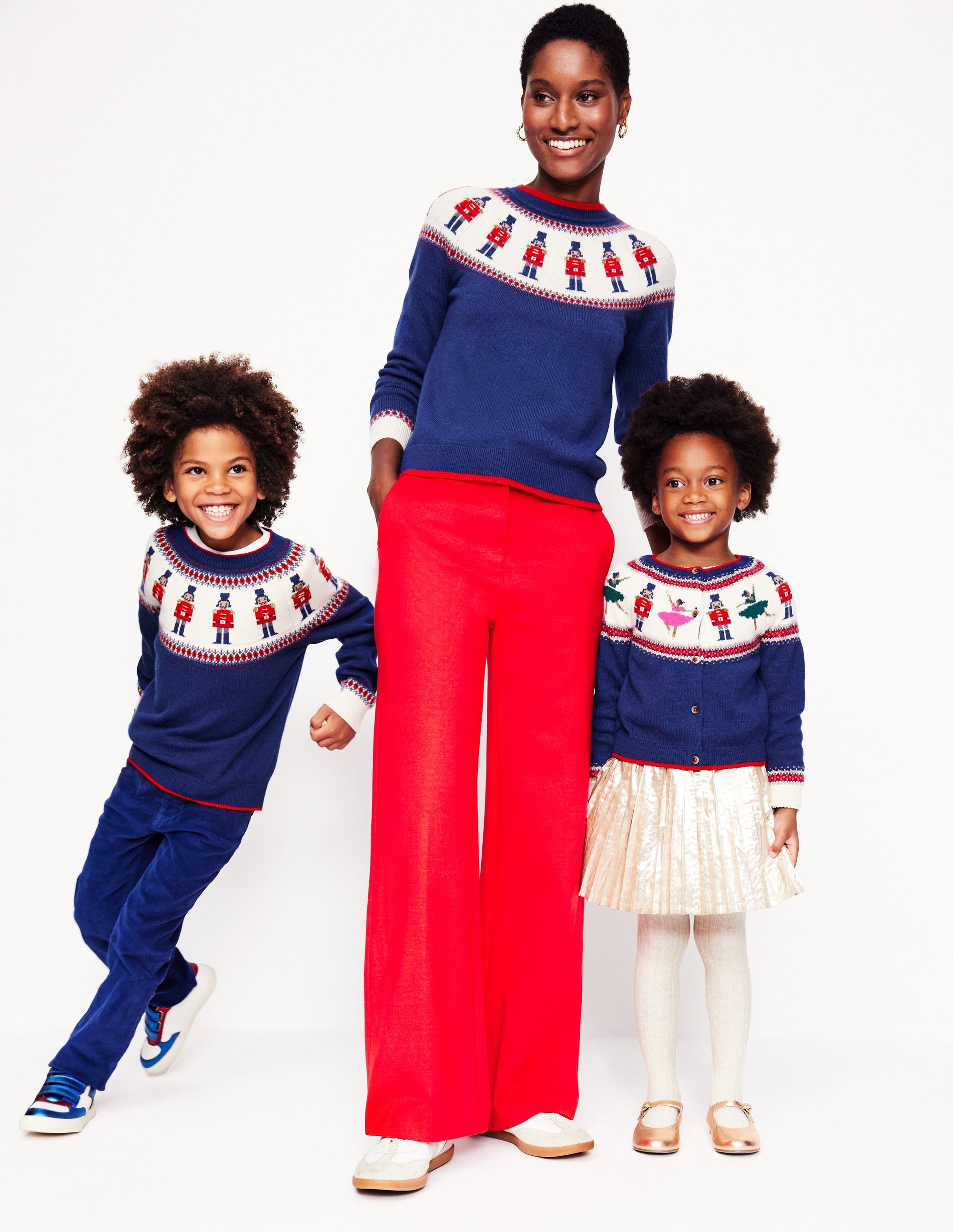 Fair Isle Sweater-Navy Nutcrackers - Image 8