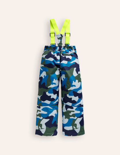 All-Weather Waterproof Pants-Greek Blue Camo