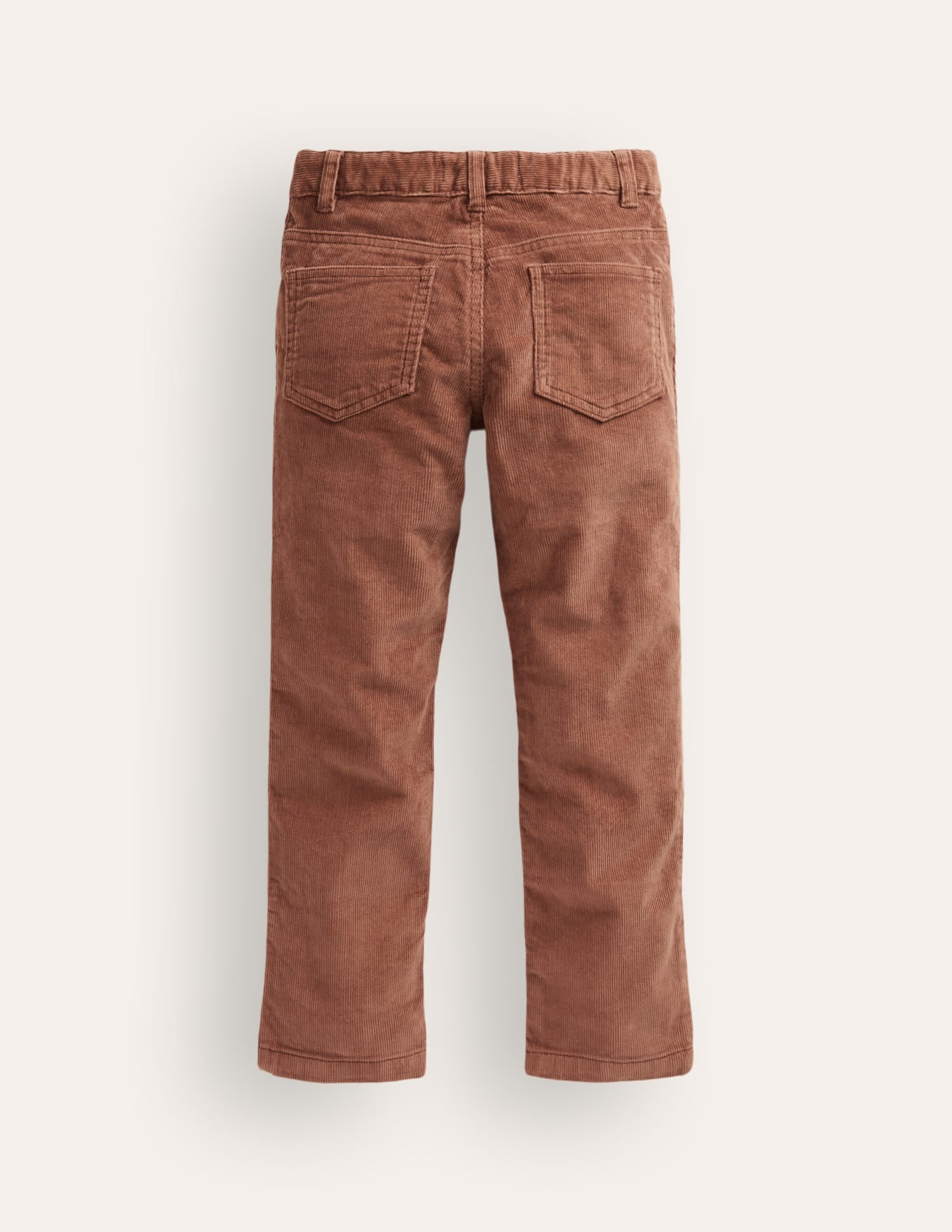 Classic Slim Cord Pants-Chestnut - Image 2