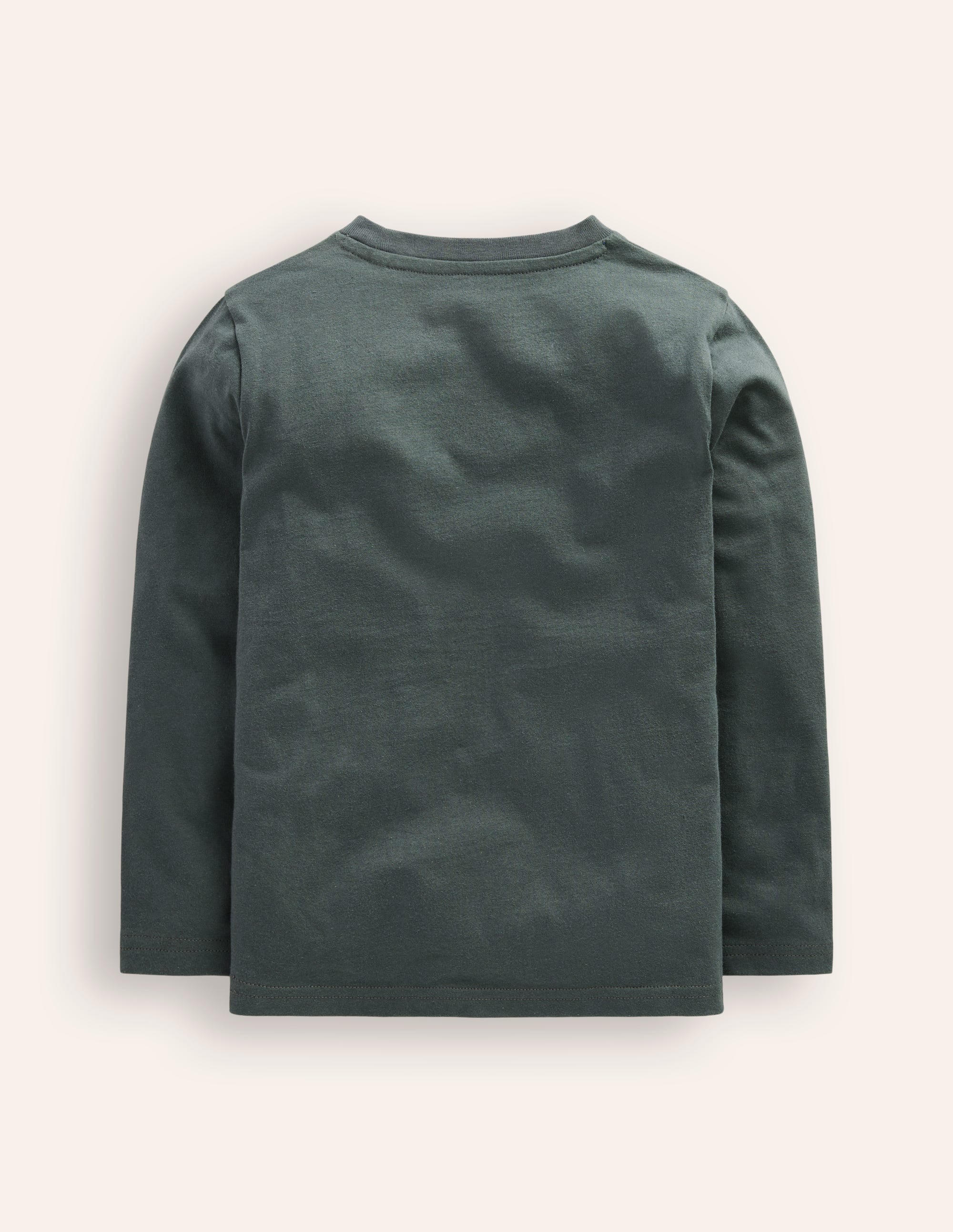 Fun Superstitch Grid T-shirt-Smoke Autumn Leaves - Image 2