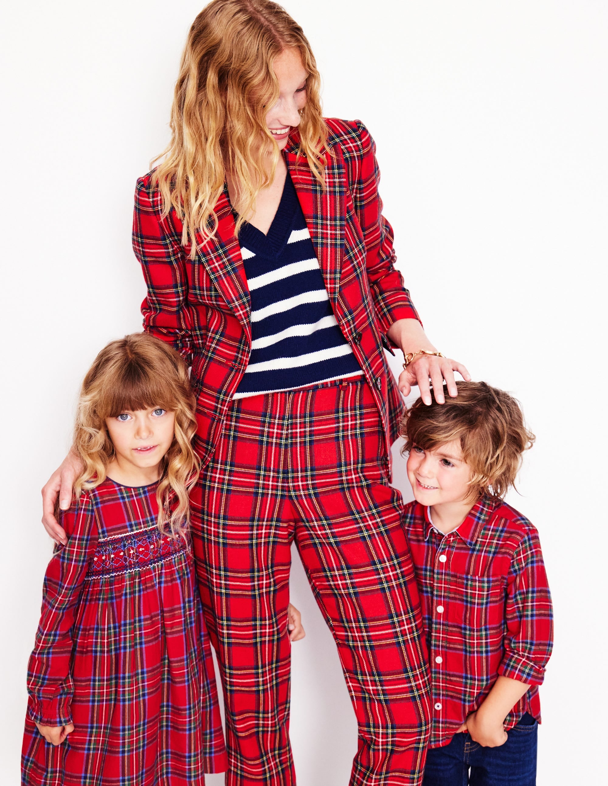 Cotton Check Shirt-Red Check - Image 4