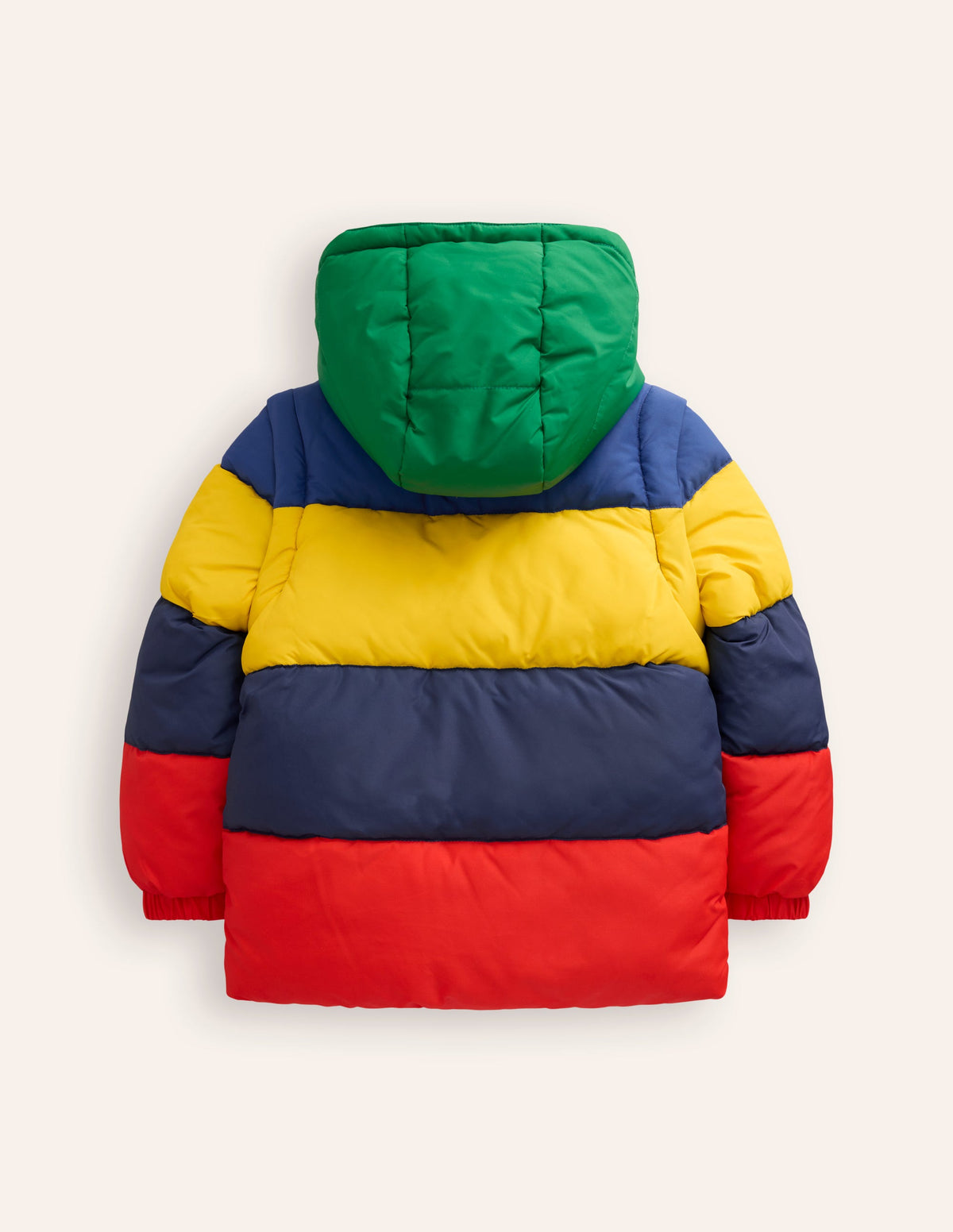 2-in-1 Puffer Coat-Multi Stripe - Image 2