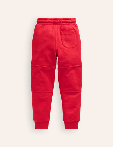 Warrior Knee Joggers-Rockabilly Red