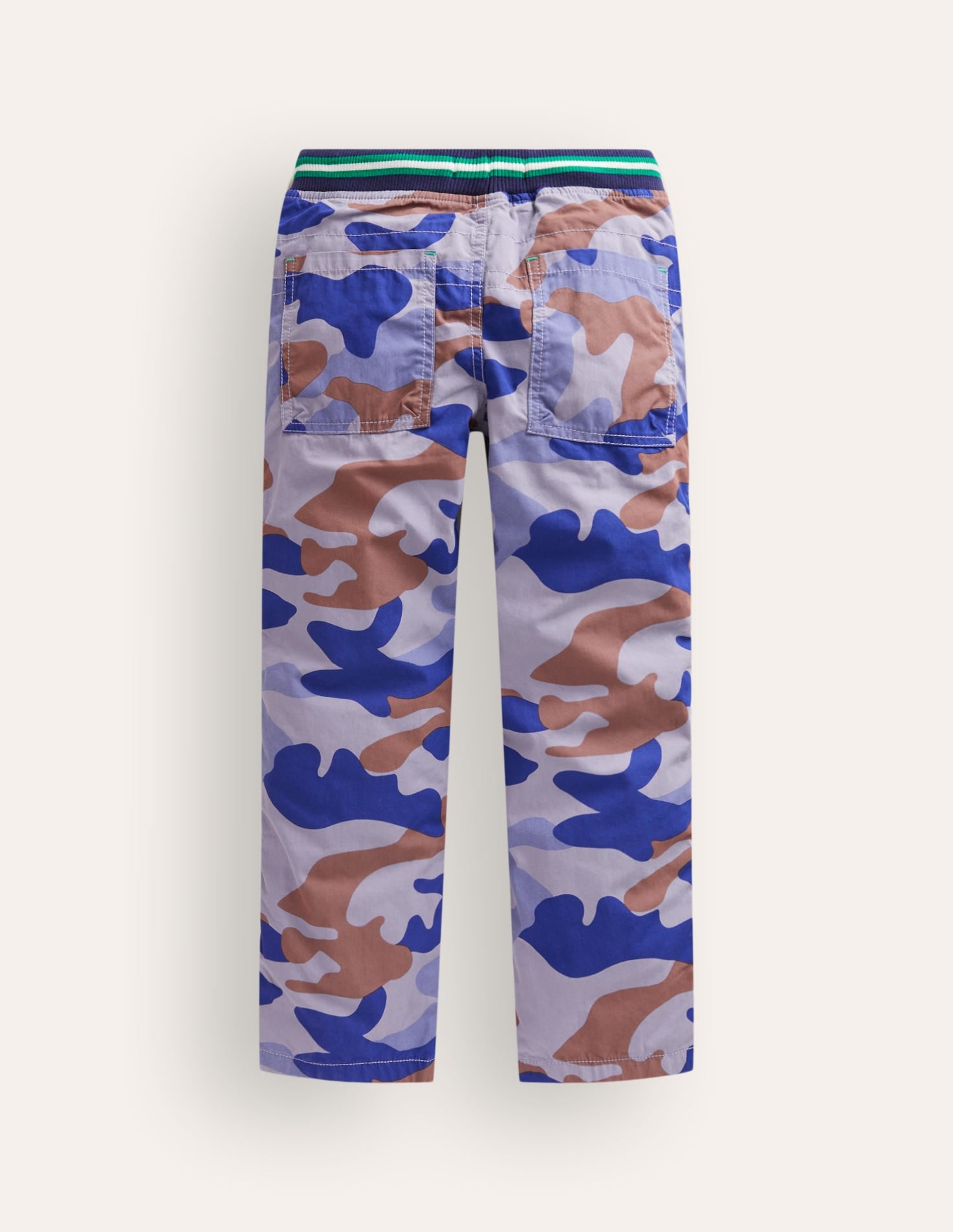 Adventure Cosy Lined Pants-Blue Camo - Image 2